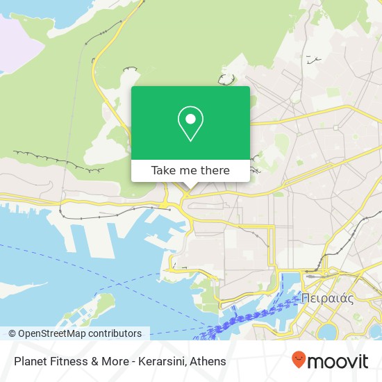 Planet Fitness & More - Kerarsini map