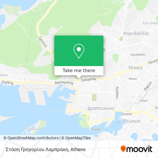 Στάση Γρηγορίου Λαμπράκη map