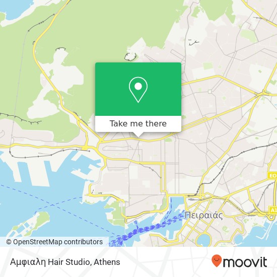 Αμφιαλη Hair Studio map