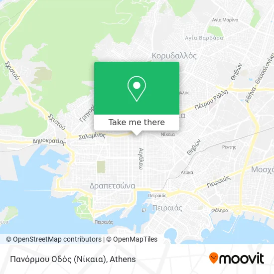 Πανόρμου Οδός (Νίκαια) map