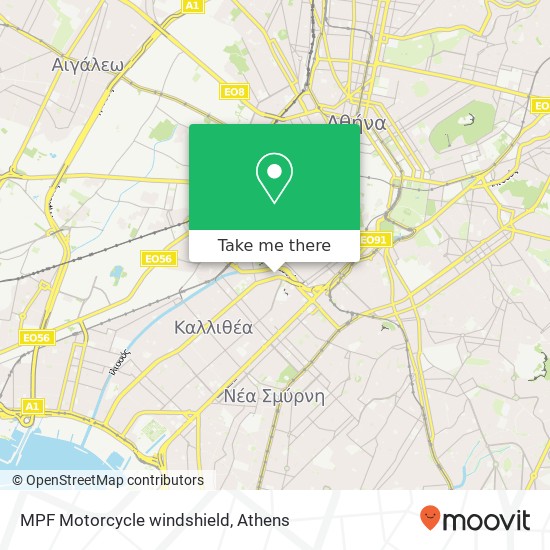 MPF Motorcycle windshield map