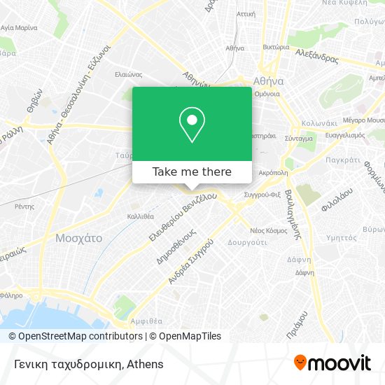 Γενικη ταχυδρομικη map