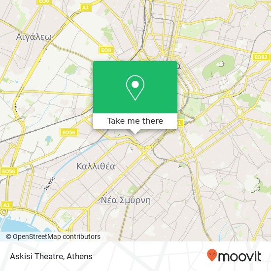 Askisi Theatre map