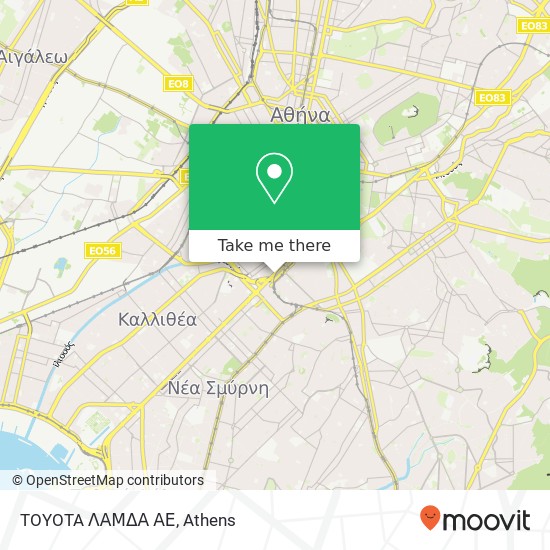 TOYOTA ΛΑΜΔΑ ΑΕ map