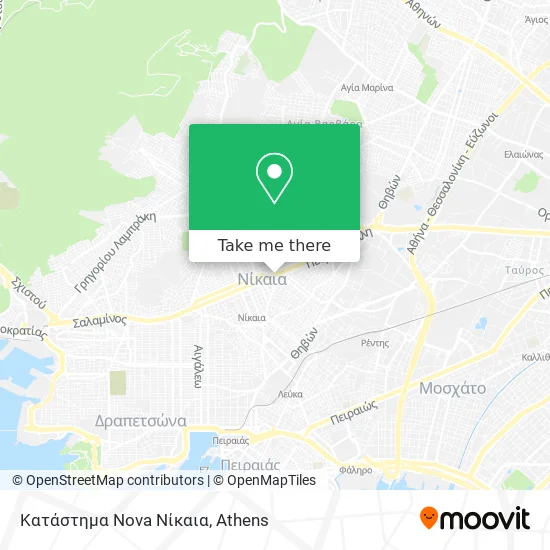 Κατάστημα Nova Νίκαια map