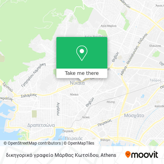 δικηγορικό γραφείο Μάρθας  Κωτσίδου map