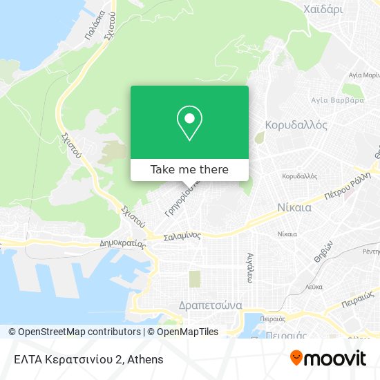 ΕΛΤΑ Κερατσινίου 2 map