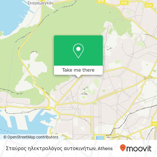 Σταύρος ηλεκτρολόγος αυτοκινήτων map