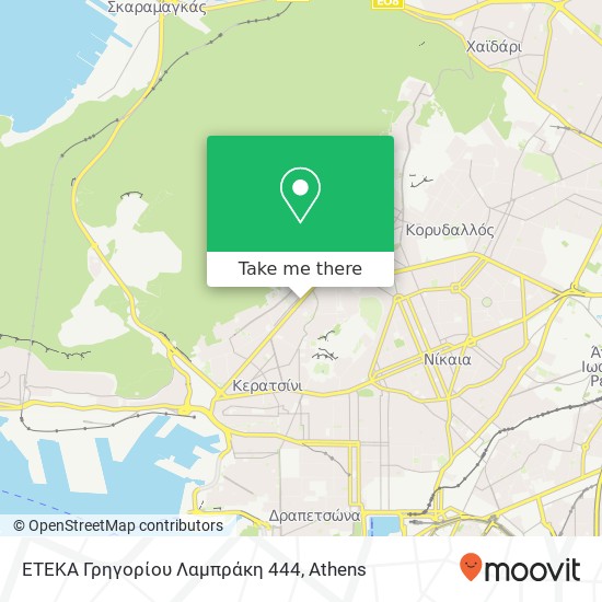 ΕΤΕΚΑ Γρηγορίου Λαμπράκη 444 map