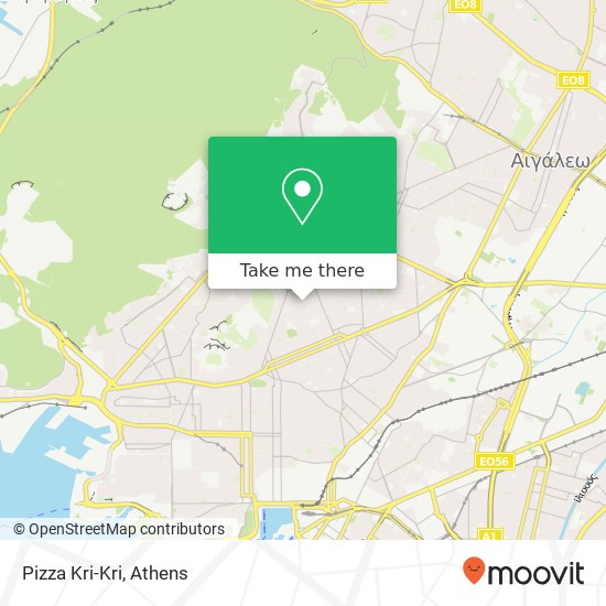 Pizza Kri-Kri map