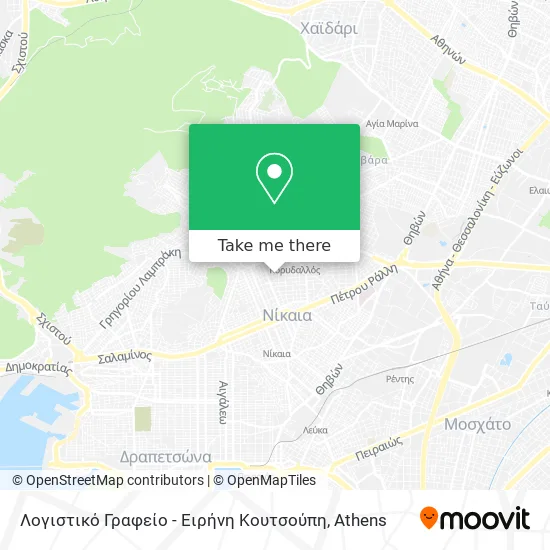 Λογιστικό Γραφείο - Ειρήνη Κουτσούπη map
