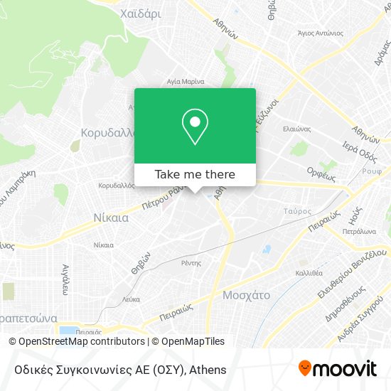Οδικές Συγκοινωνίες ΑΕ (ΟΣΥ) map