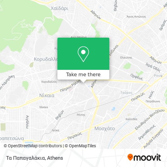 Τα Παπαγαλάκια map