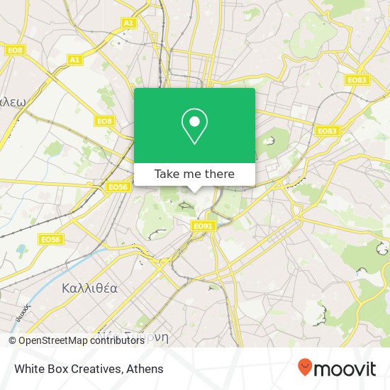 White Box Creatives map