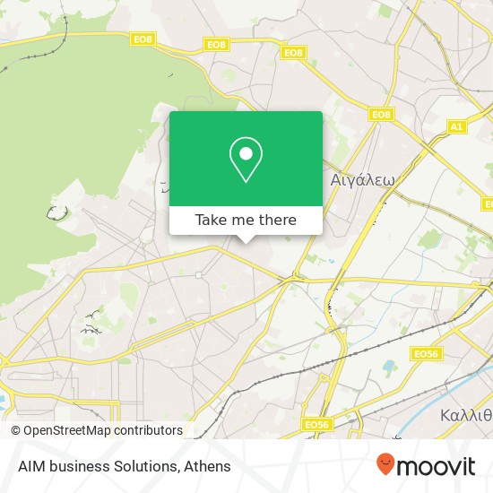 AIM business Solutions map