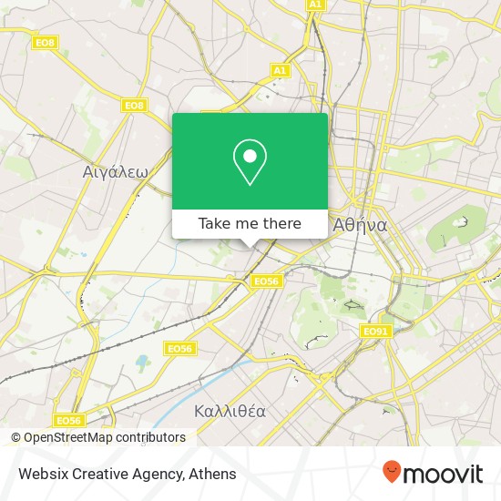 Websix Creative Agency map