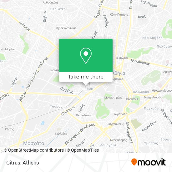 Citrus map