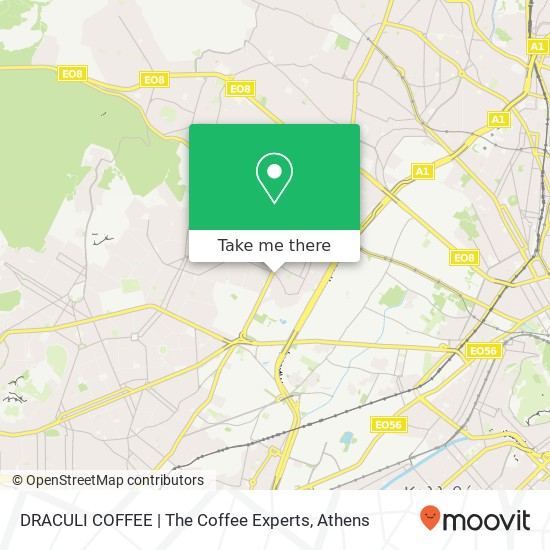 DRACULI COFFEE | The Coffee Experts map