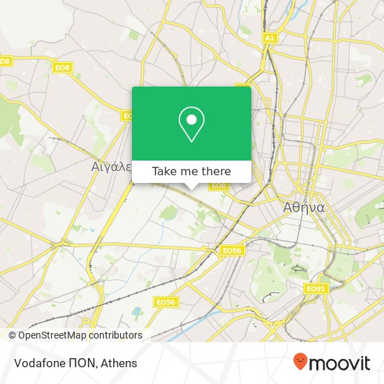 Vodafone ΠΟΝ map