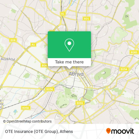 OTE Insurance (OTE Group) map