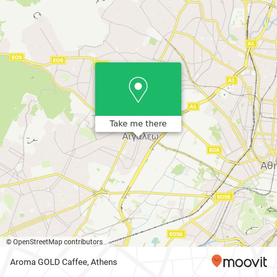 Aroma GOLD Caffee map