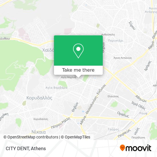 CITY DENT map