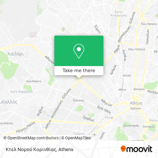 Κτελ Νομού Κορινθίας map