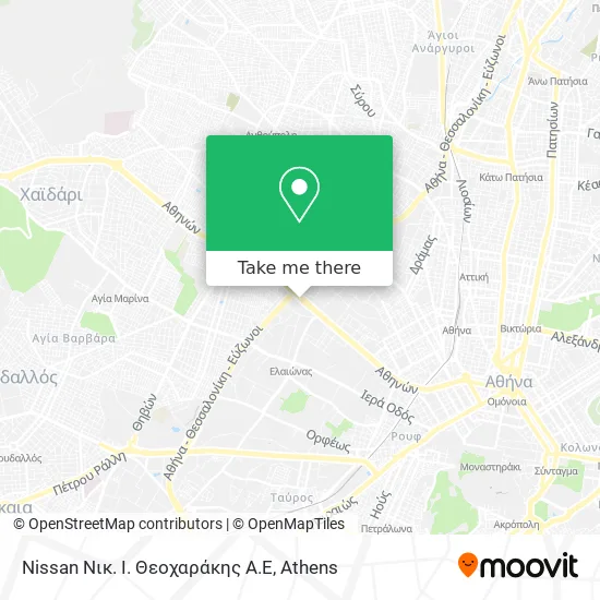 Nissan Νικ. Ι. Θεοχαράκης Α.Ε map
