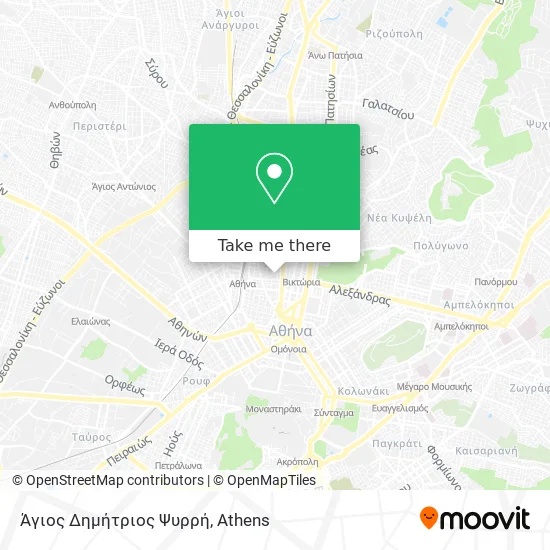 Άγιος Δημήτριος Ψυρρή map