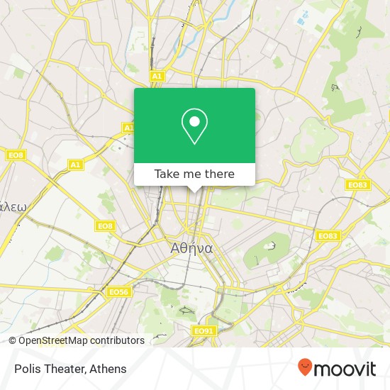 Polis Theater map