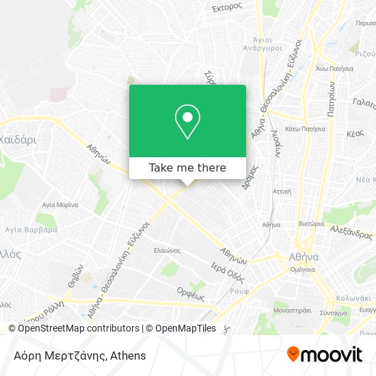 Αόρη Μερτζάνης map