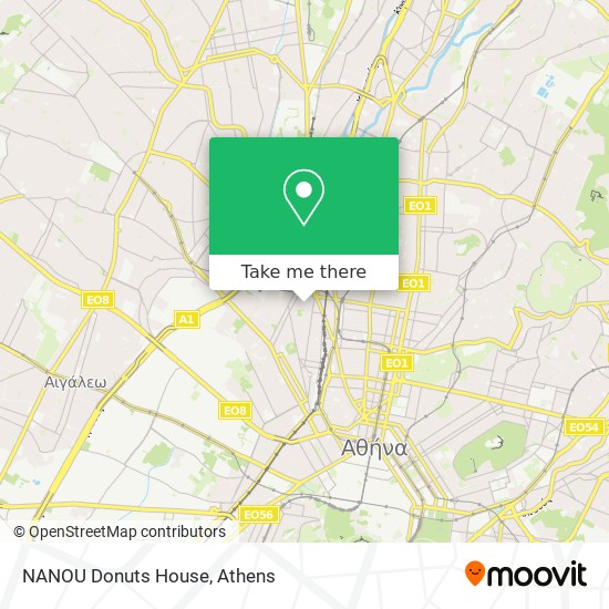 NANOU Donuts House map