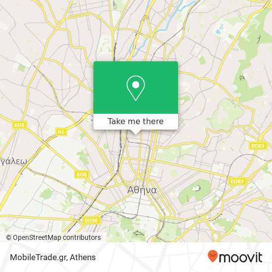 MobileTrade.gr map