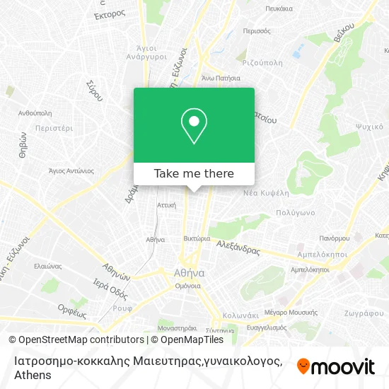 Ιατροσημο-κοκκαλης Μαιευτηρας,γυναικολογος map