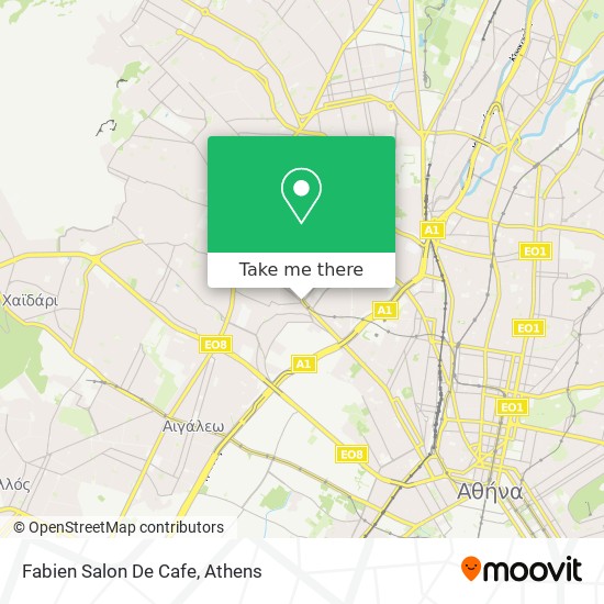 Fabien Salon De Cafe map