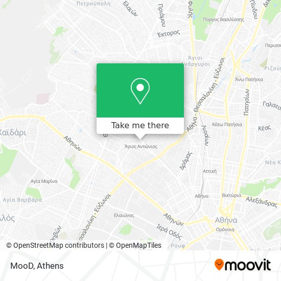 MooD map