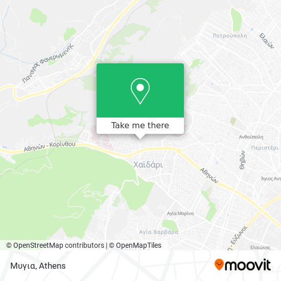 Μυγια map