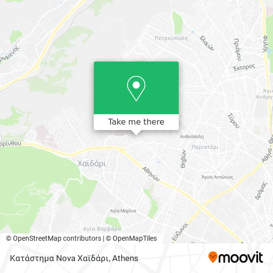Κατάστημα Nova Χαϊδάρι map