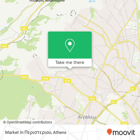 Market In Περιστεριου map