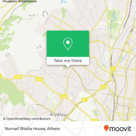 Nomad Shisha House map