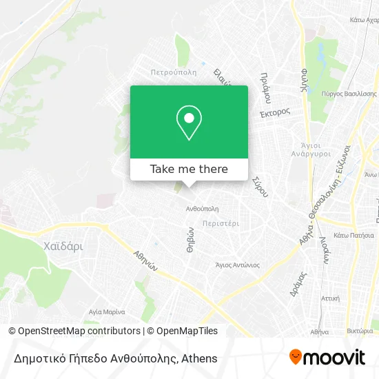 Δημοτικό Γήπεδο Ανθούπολης map