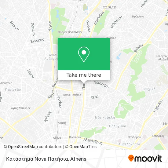 Κατάστημα Nova Πατήσια map