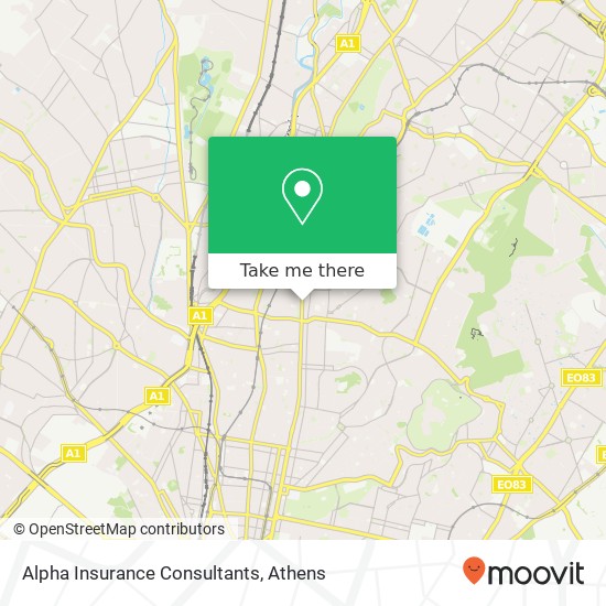 Alpha Insurance Consultants map