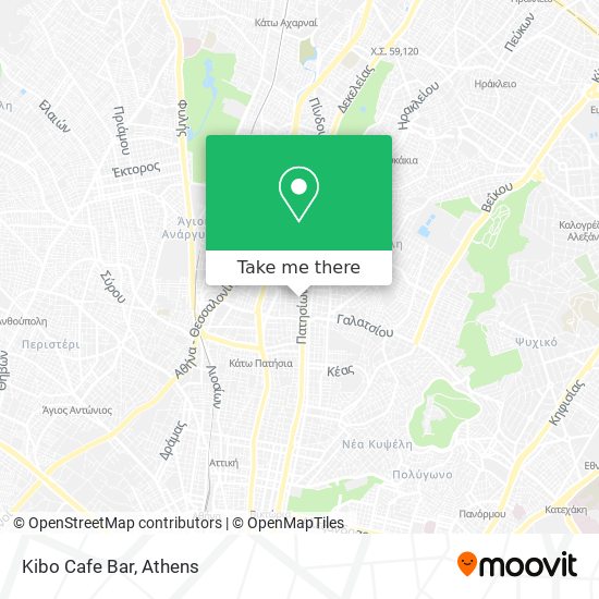Kibo Cafe Bar map