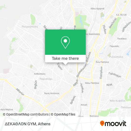 ΔΕΚΑΘΛΟΝ GYM map