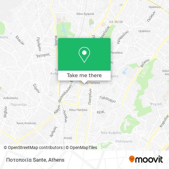 Ποτοποιϊα Sante map