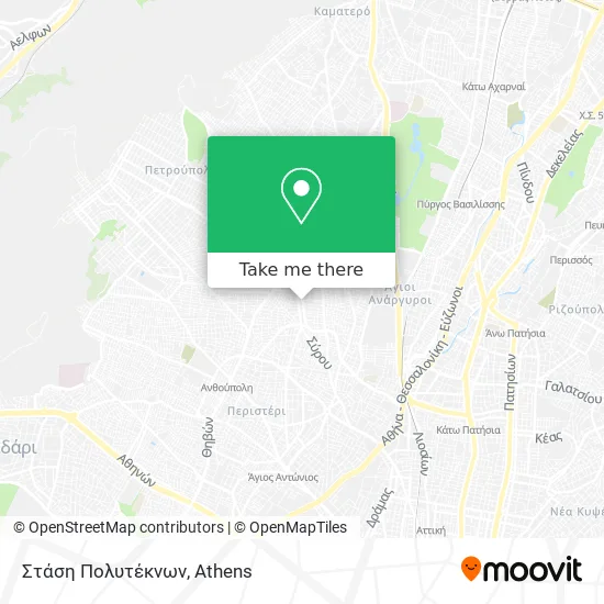 Στάση Πολυτέκνων map