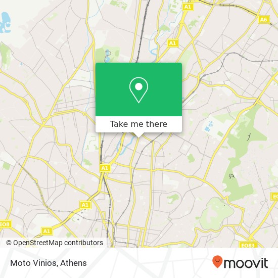 Moto Vinios map