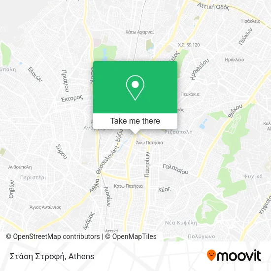 Στάση Στροφή map