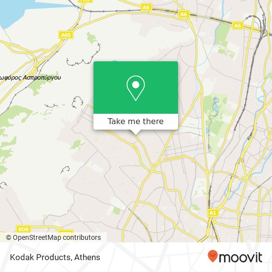 Kodak Products map